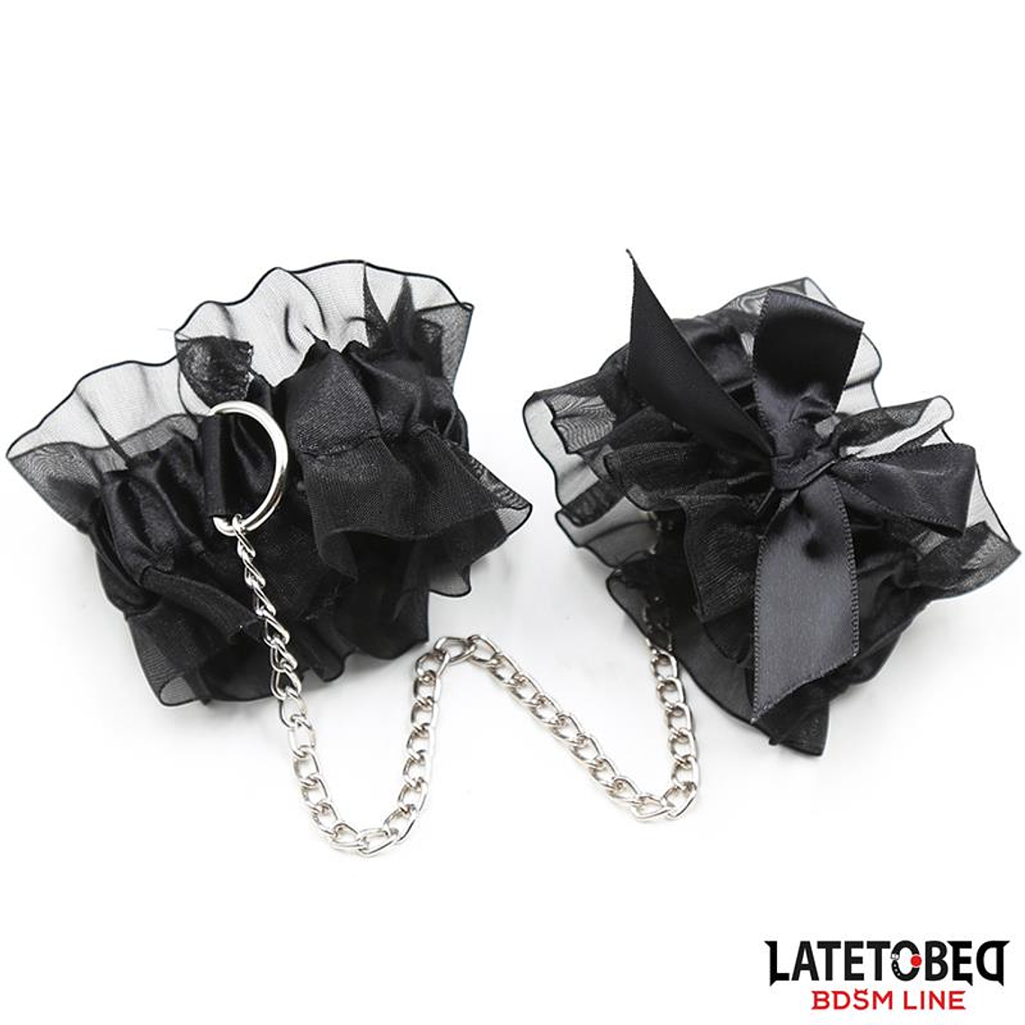 3 Piece Bondage Set Nipple Cover, Eya Mask and HandCuffs 2