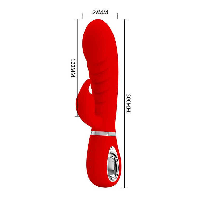 Prescott G-Spot Vibrator Red 8