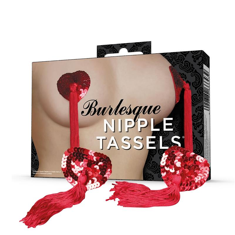 Burlesque Nipple Covers with Tassels 1