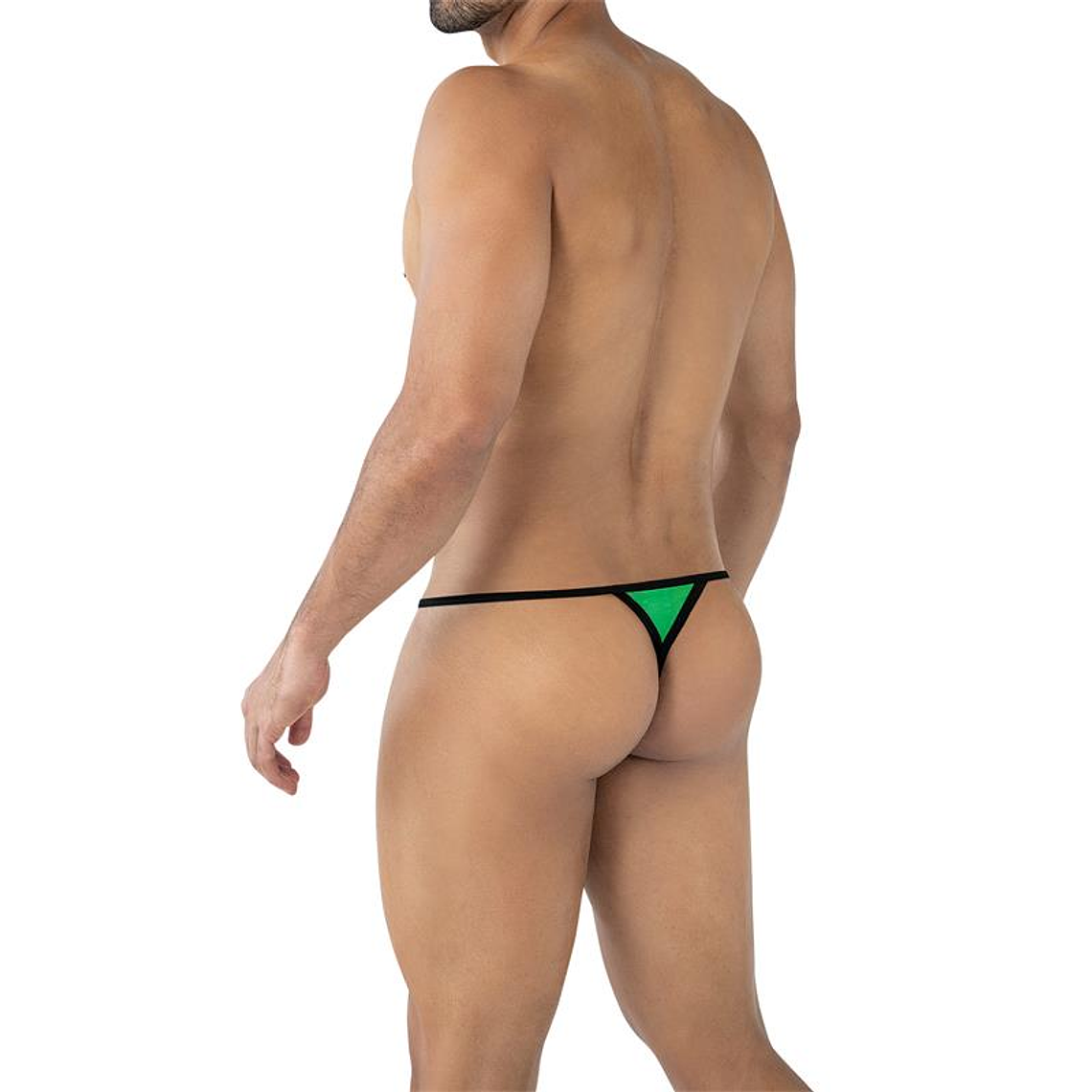 C4MSPX04 Fluo Pouch V-String Green 2