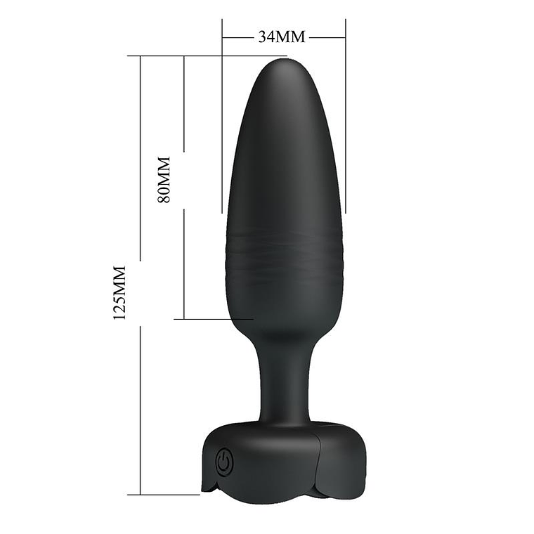 Tarion Butt Plug with Vibration and Thrusting 9