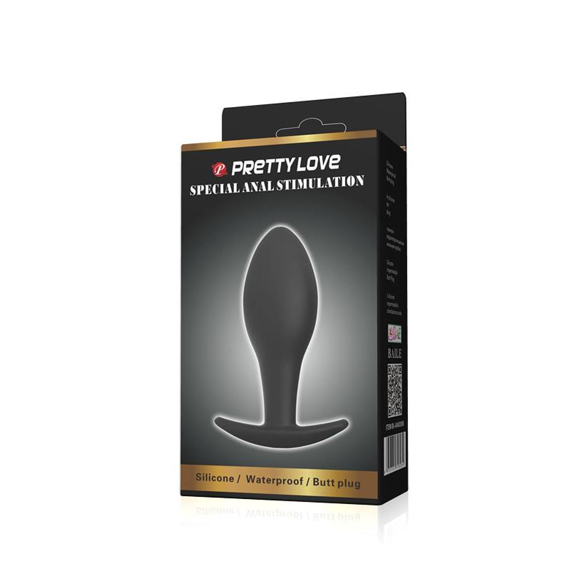 Plug Anal Ancla Negro 6