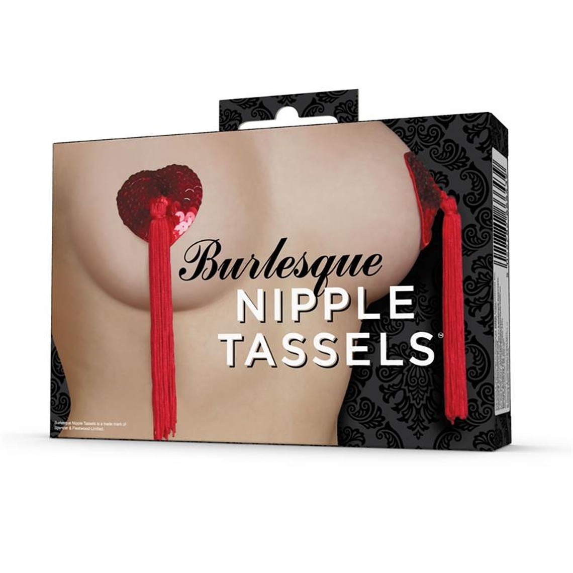 Burlesque Nipple Covers with Tassels 3