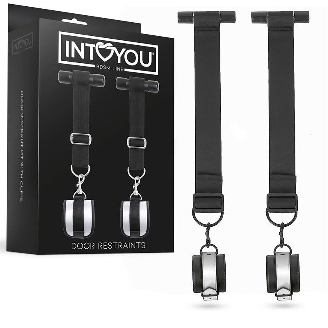 Door Restraint Kit with Adjustable and Removable Cuffs 1