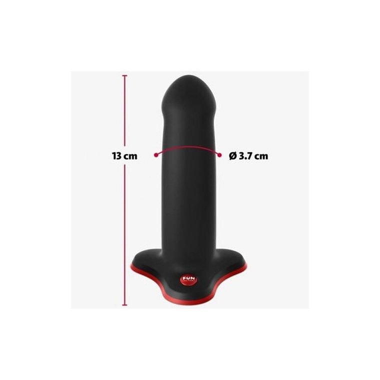 Amor Dildo Black/Red 2