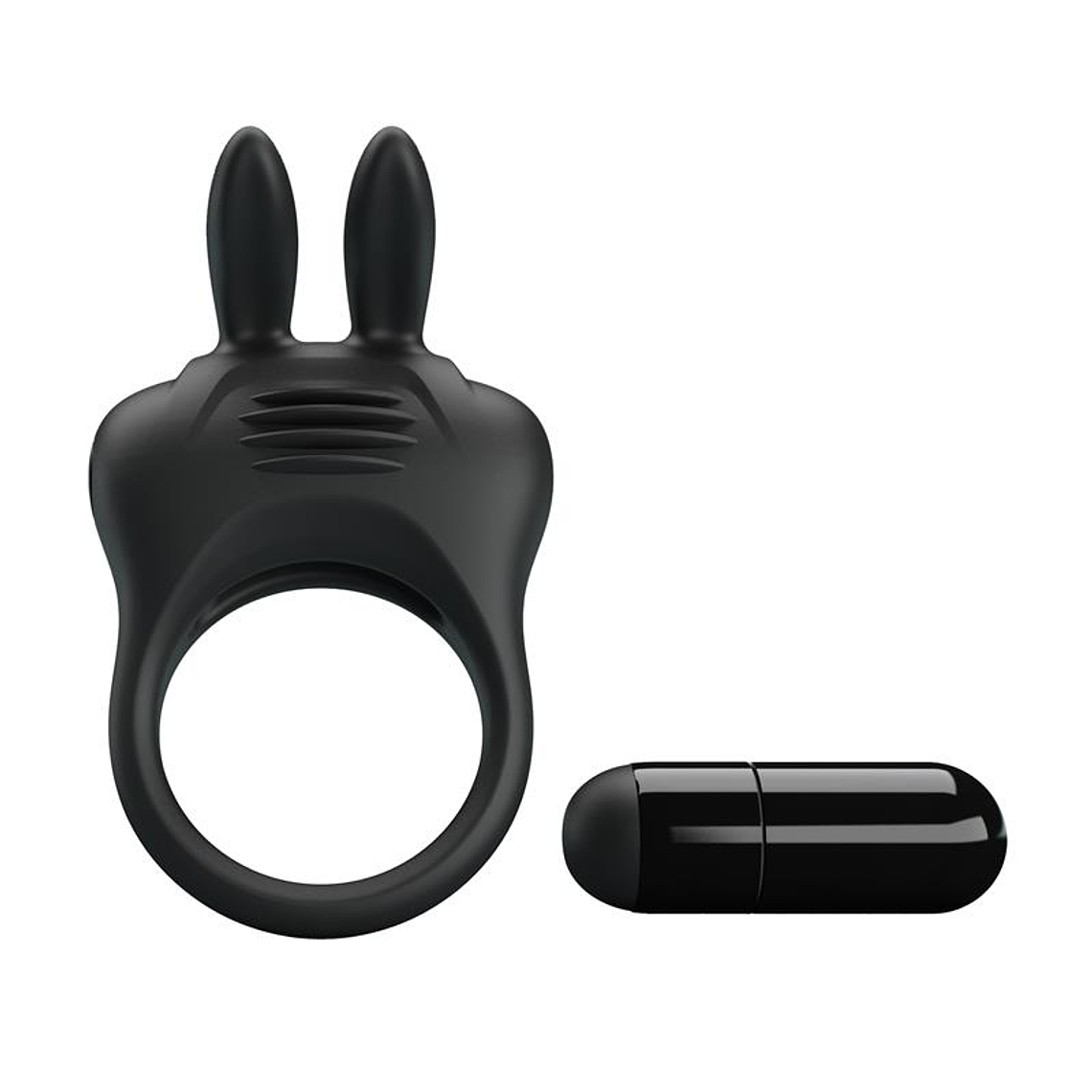 Davion Cock ring with vibration and Rabit 4