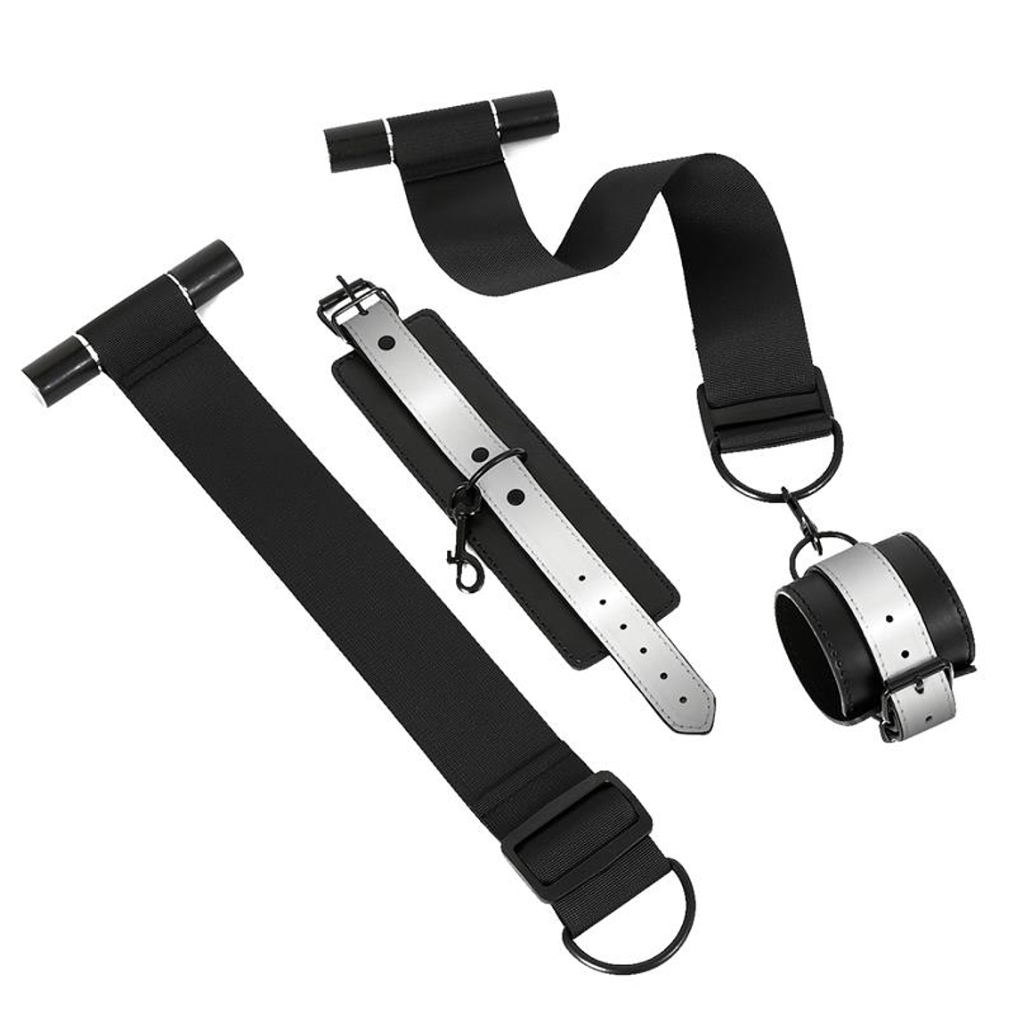 Door Restraint Kit with Adjustable and Removable Cuffs 5