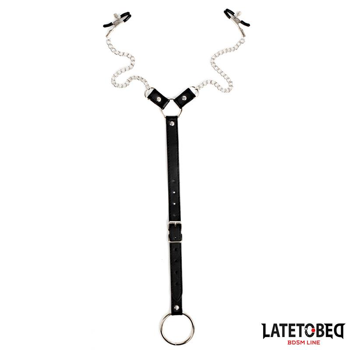 Nipple Clamps With Penis Ring 1