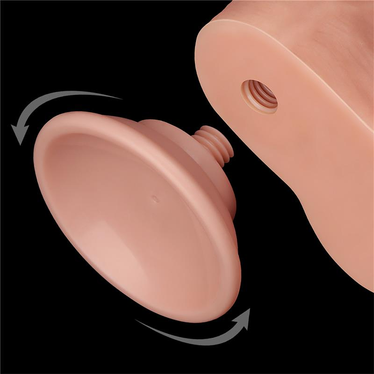 Sliding Skin Dual Layer Dildo 8.5 9