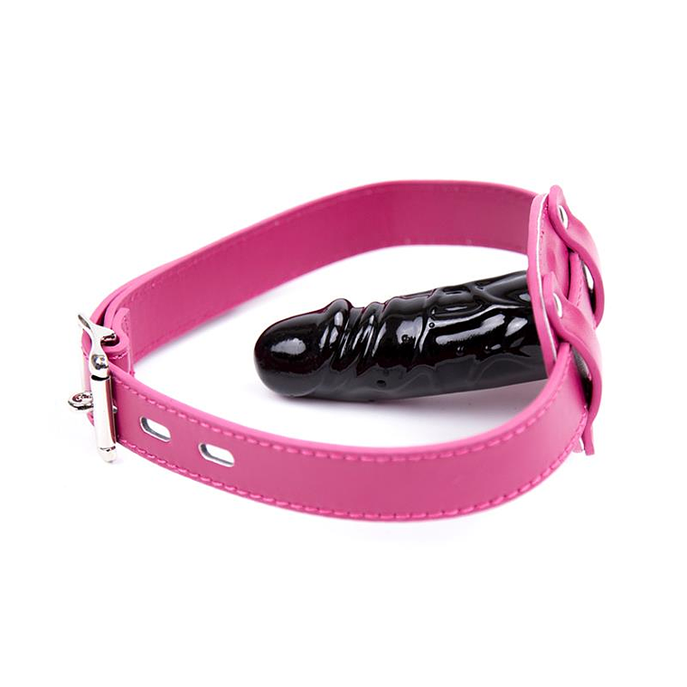 Dildo Gag Ball Adjustable 46-58 cm - Dildo: 10 cm 3
