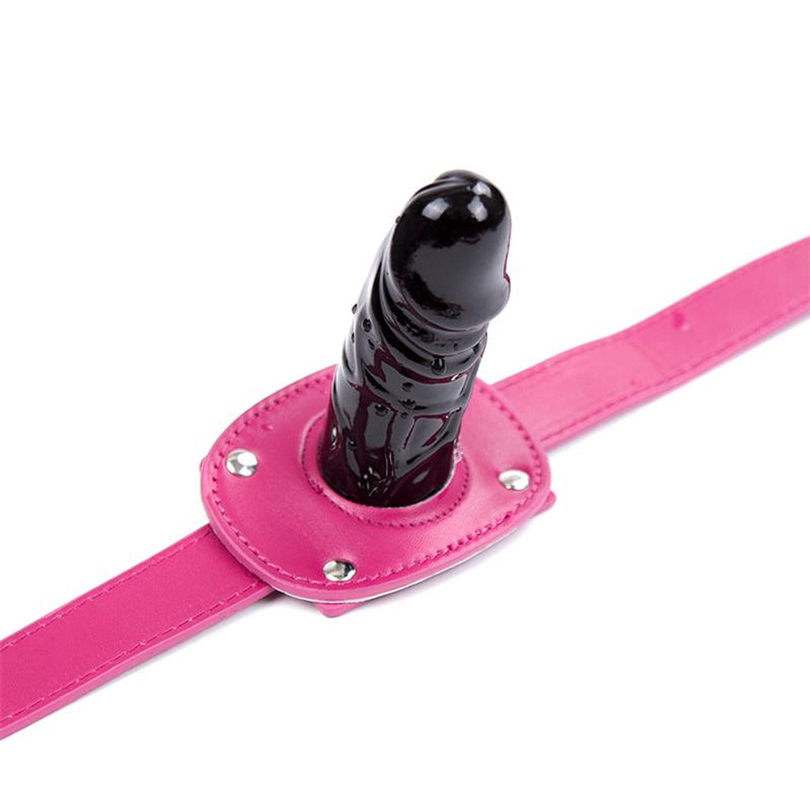 Dildo Gag Ball Adjustable 46-58 cm - Dildo: 10 cm 5