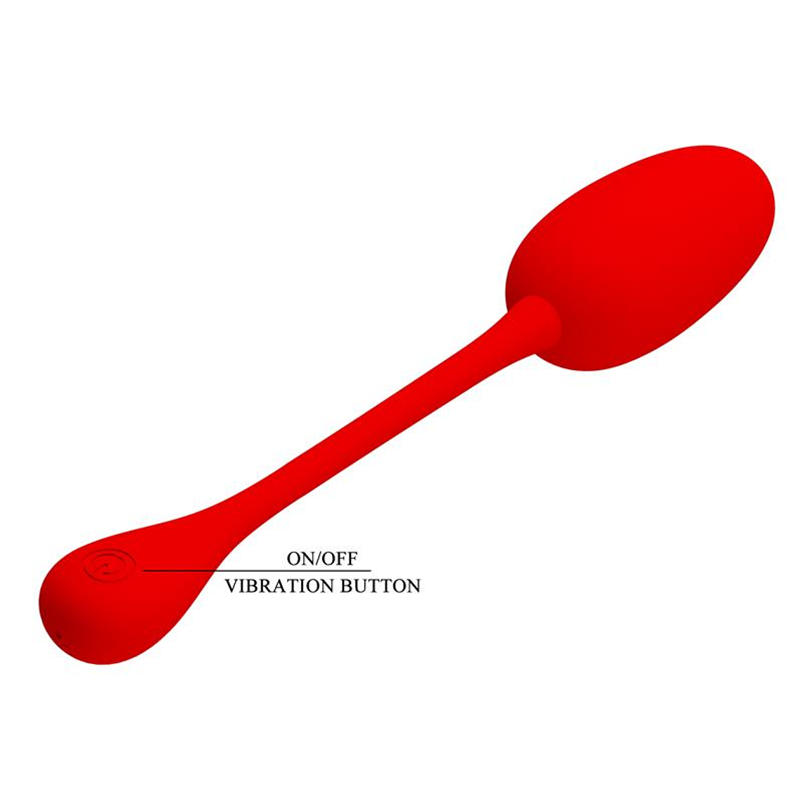 Knucker Vibrating Egg Red 8