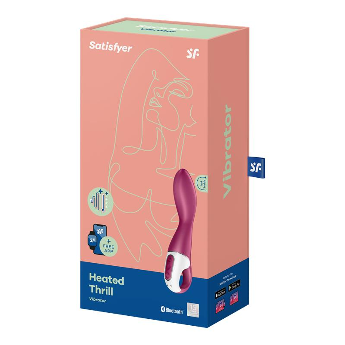 Heated Thrill Heat Effect Vibe Satisfyer Connect APP 8