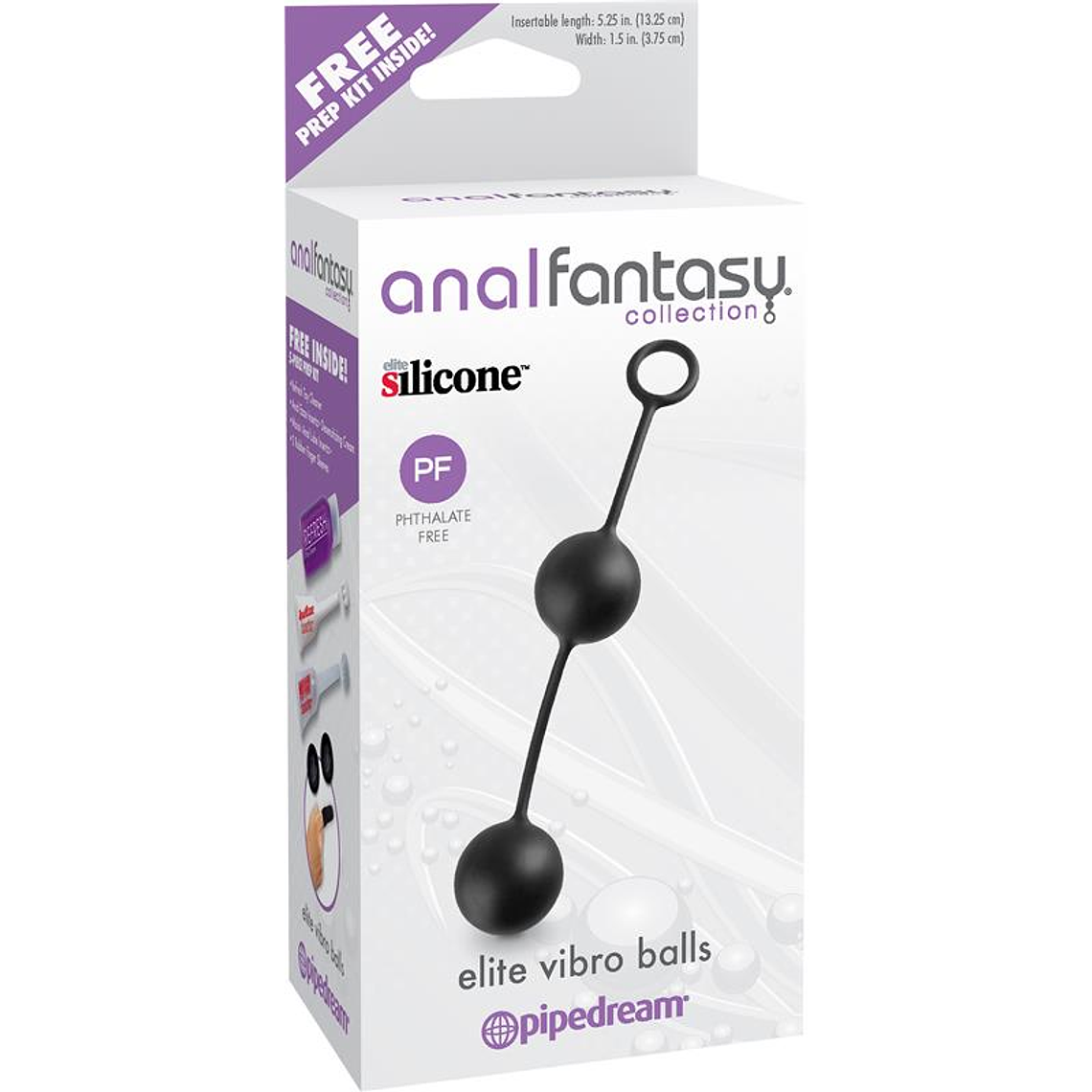Anal Balls Elite Vibro Balls Black 3