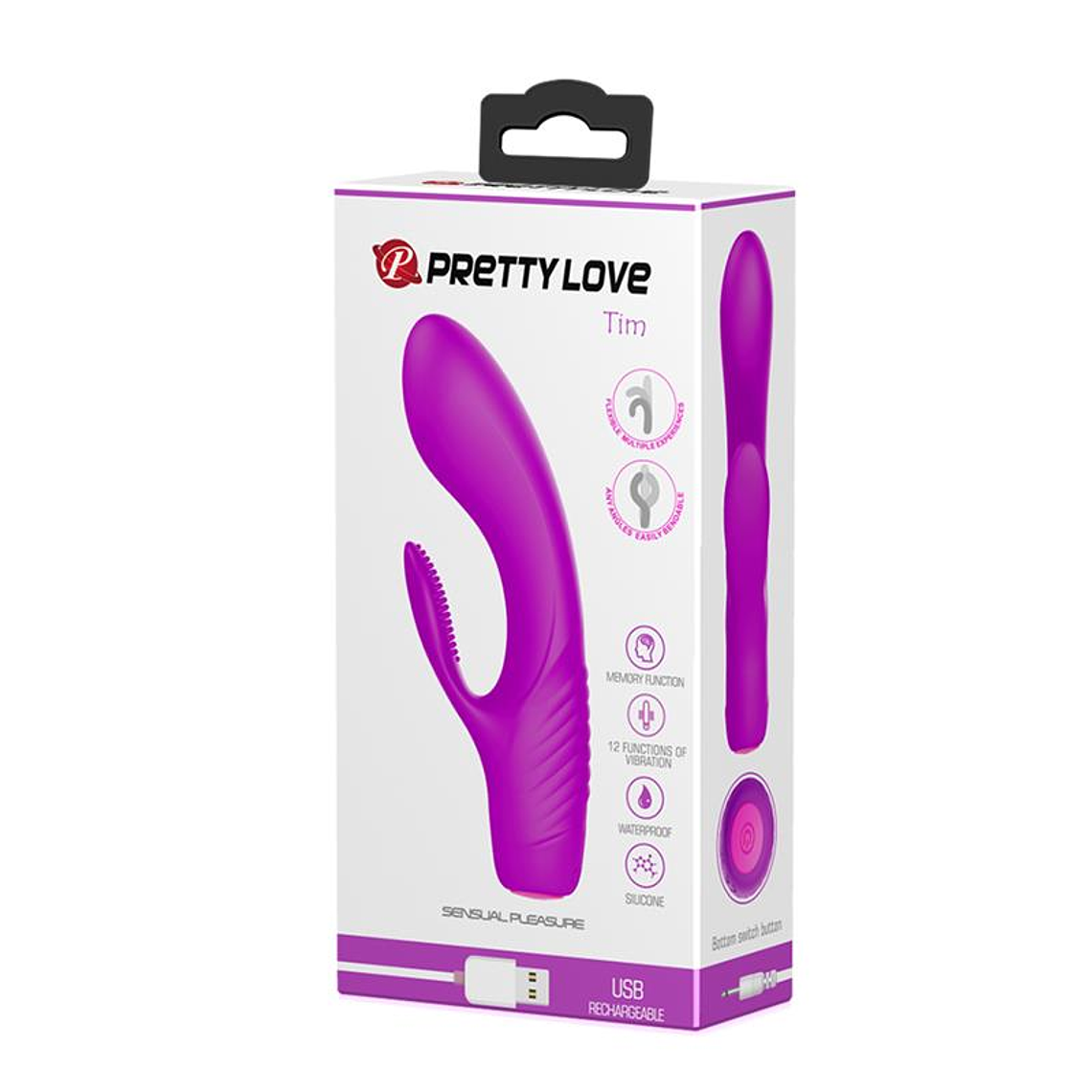 Tim Vibrating G-Spot Rabbit Flexible 10