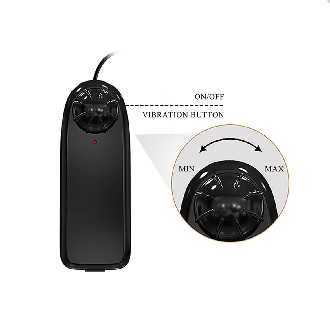 Bahamut Vibrating Dildo with Remote 8.5 7