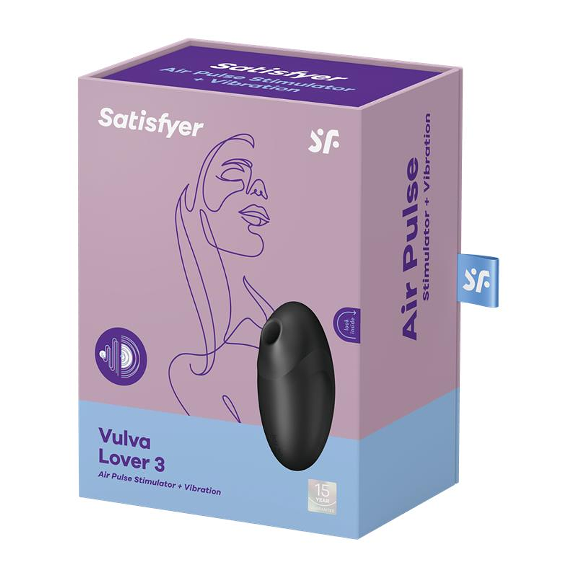 Vulva Lover 3 Clitoris Sucker Black 10