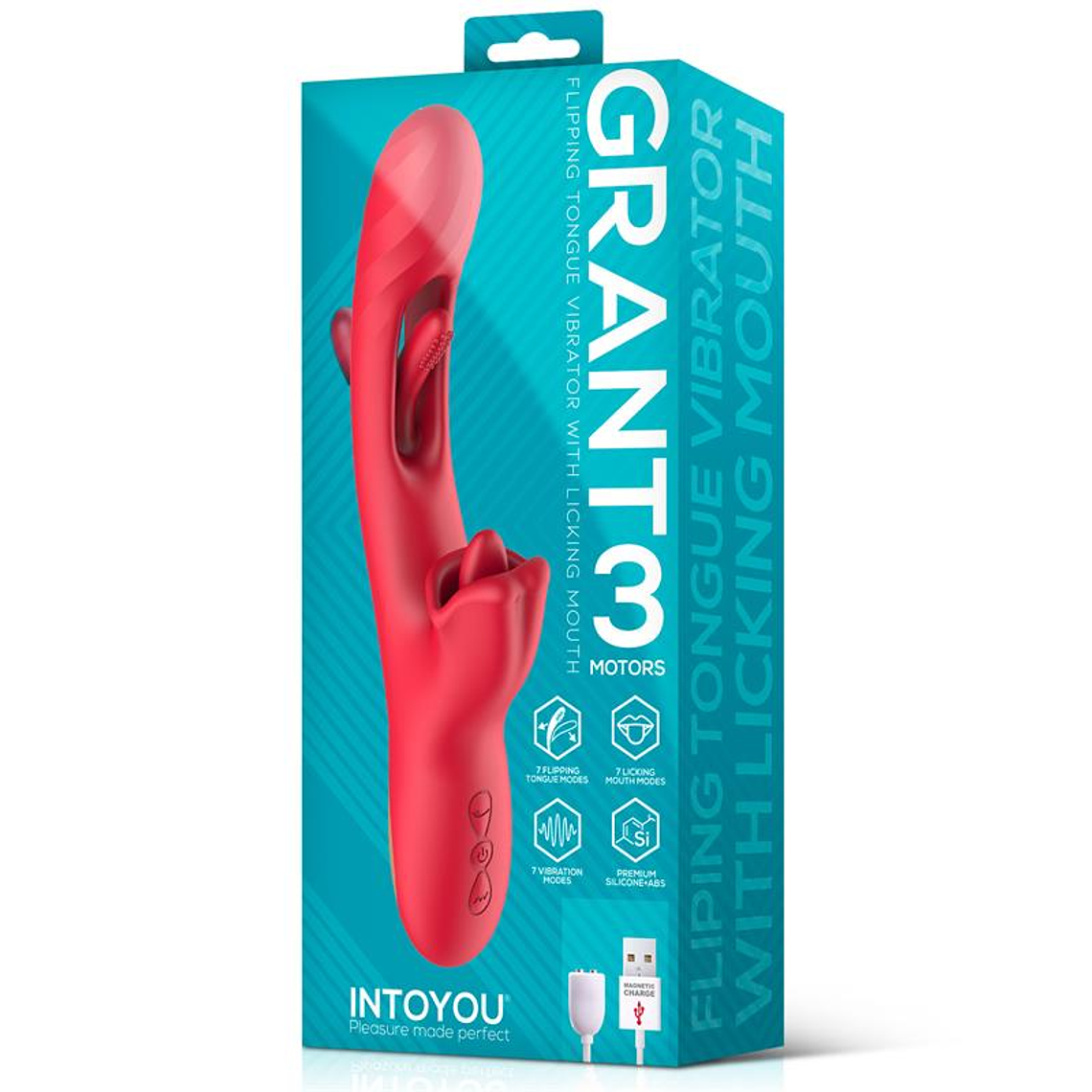 Grant Flipping Tongue with 360º Licking Mouth Vibrator 9