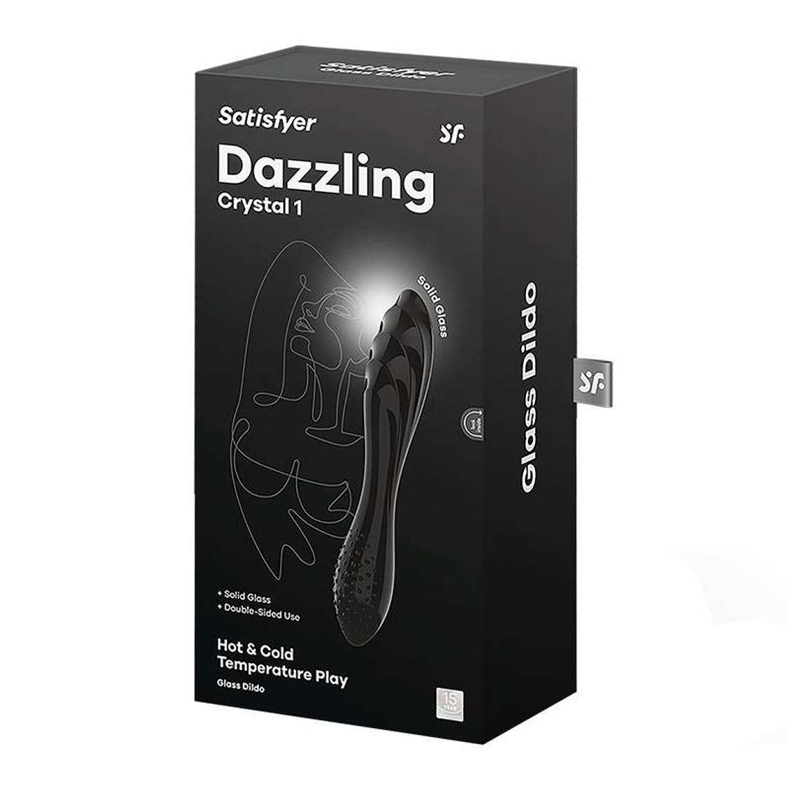 Stimulator Dazzling Crystal 1 Hot and Cold Black 5