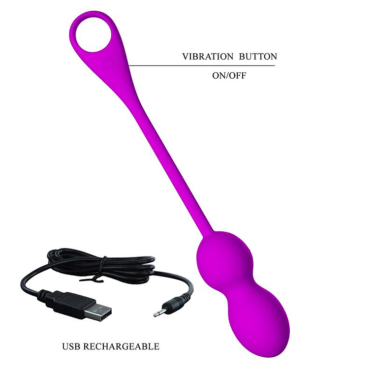 Elvira Vibrating Kegel Balls with APP 15