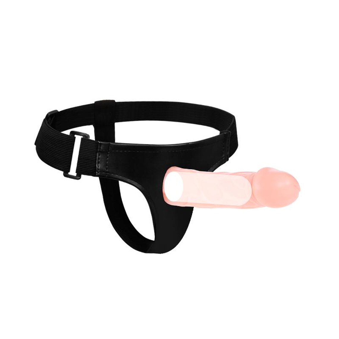 Strap-On with Hollow Dildo 16 cm 2