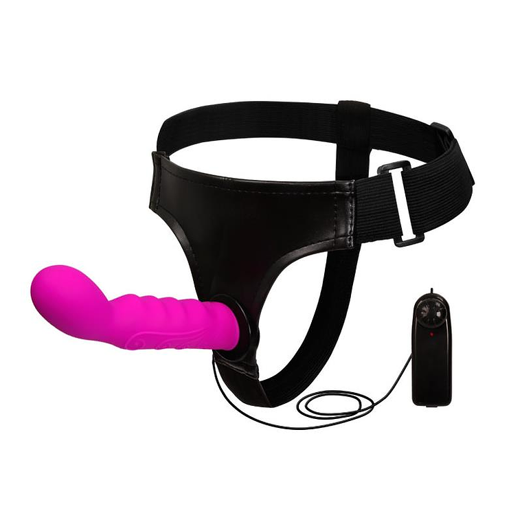 Strap-on with Dildo Purple 15.5 cm 1