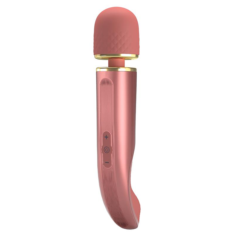 Vibrating Wand USB Silicone Pink 3