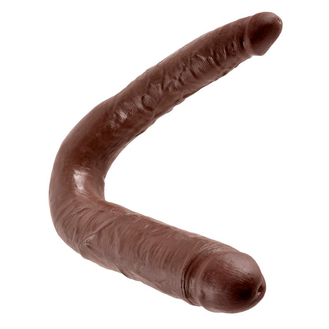 King Cock Double Penetrator Cock Large - Brown 4