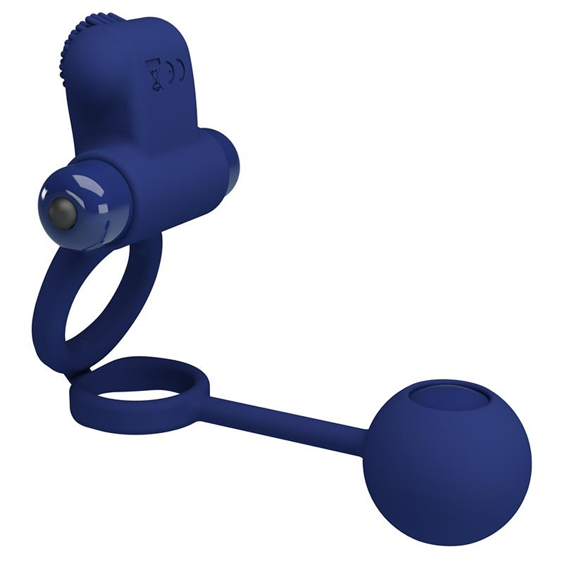 Anel Peniano Vibratório Pretty Love IV | Estímulo Duplo para Casal  3