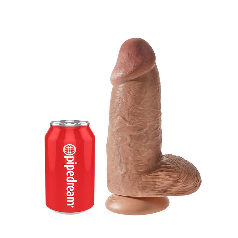 King Cock - Dildo Realista com Ventosa | Falo Anatómico | Feito nos EUA 3