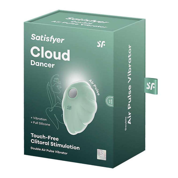 Satisfyer Cloud Dancer | Tecnologia Air Pulse + Vibração | Design Nuvem 5