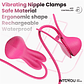 Tickly Nipple Clamps ith Vibration, Remote and Necklace with App - Thumbnail 4