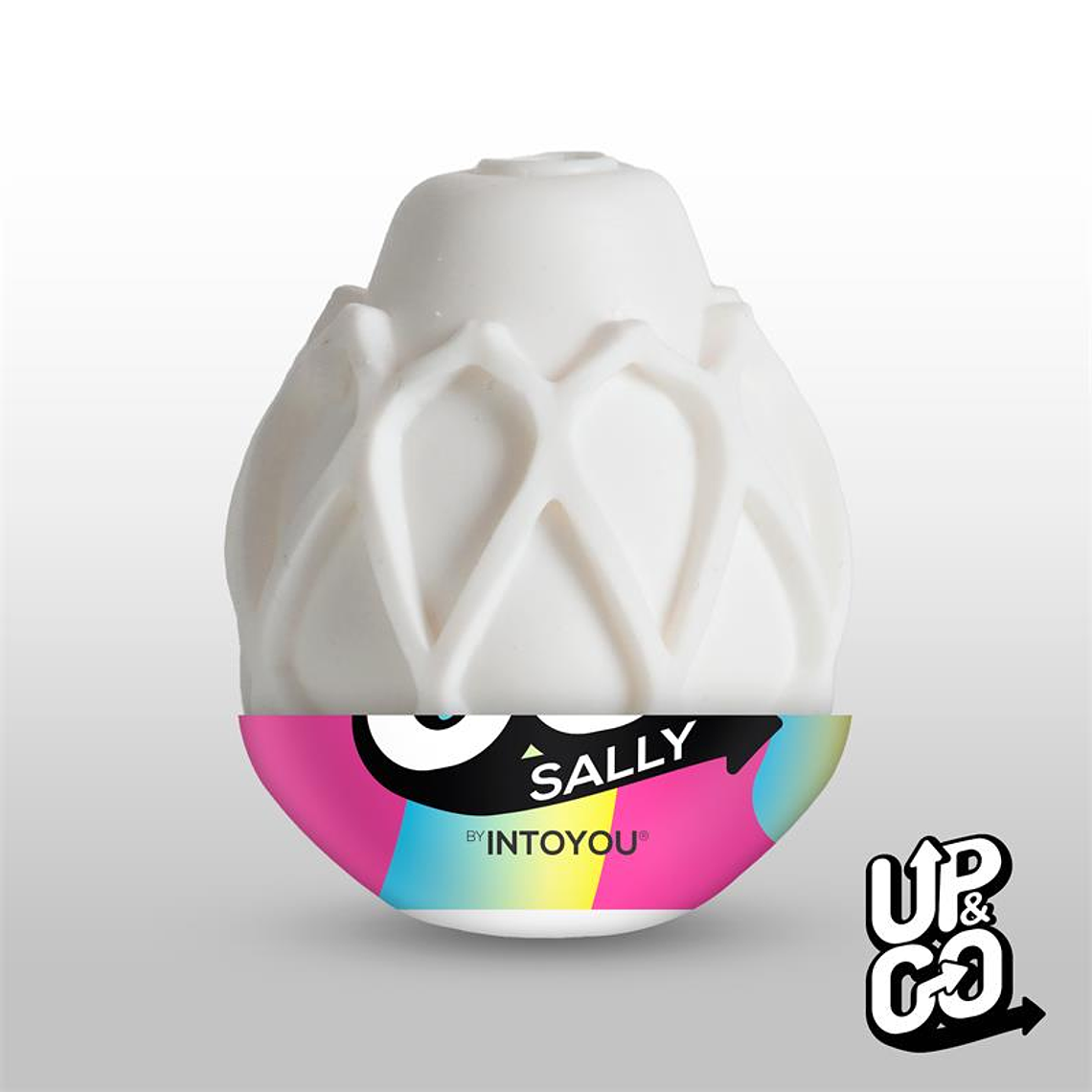 Masturbador Sally Up & Go | Formato de Ovo Discreto | Textura Interna 3