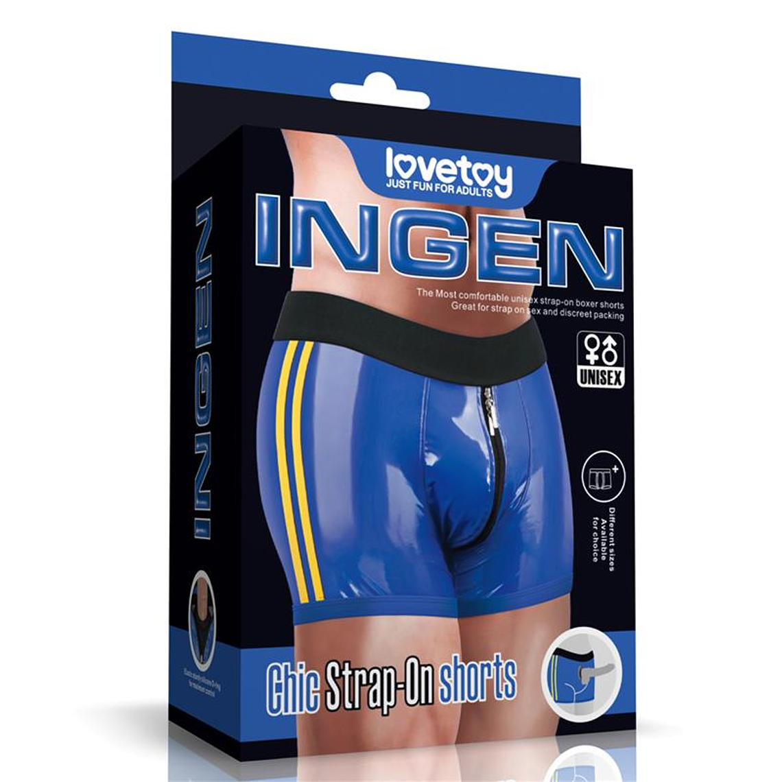 Cueca Harness Confortável - Dupla Abertura para Prazer - L 36-39 1