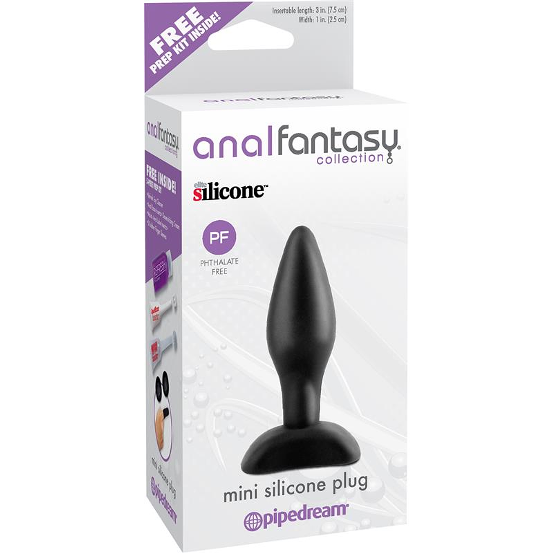 Mini Plug Anal de Silicone - Conforto e Segurança 3