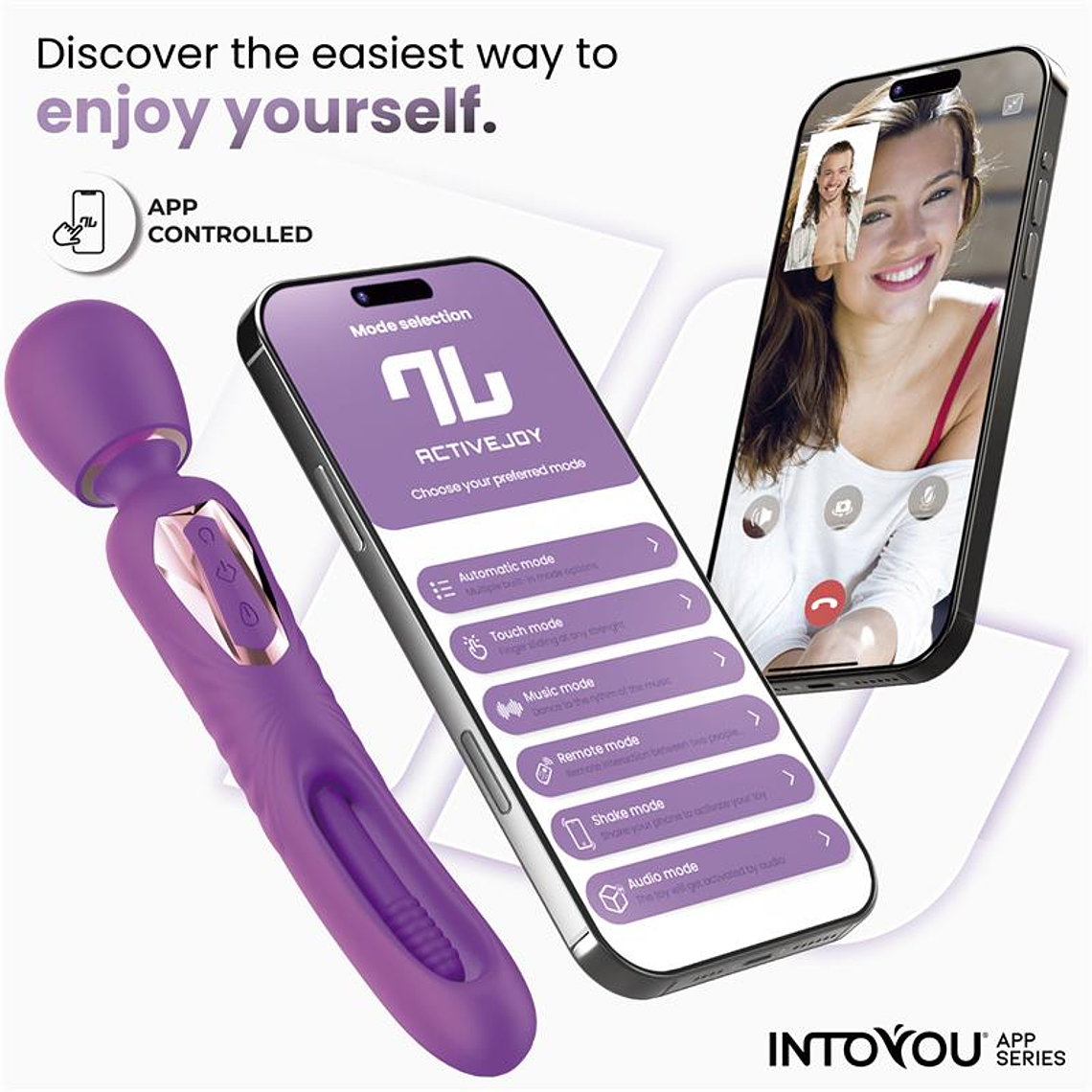 Salma - Vibrador com Língua e App Control | Intoyou® App Series 5
