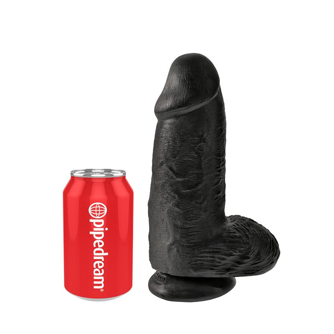 King Cock - Dildo Realista com Ventosa e Base Compatível com Arnês 3