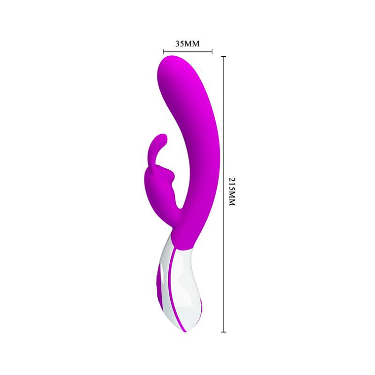 Vibrador Duplo Prazer - Estimulação do Ponto G e Clítoris 4