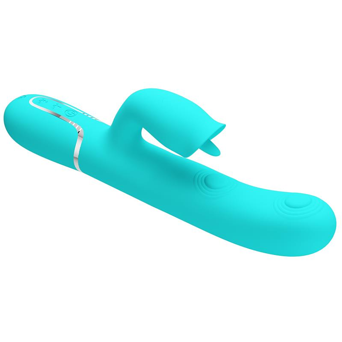 Vibrador Duplo com Língua e Pulsação | 14 Modos Combináveis | Recarregável 4