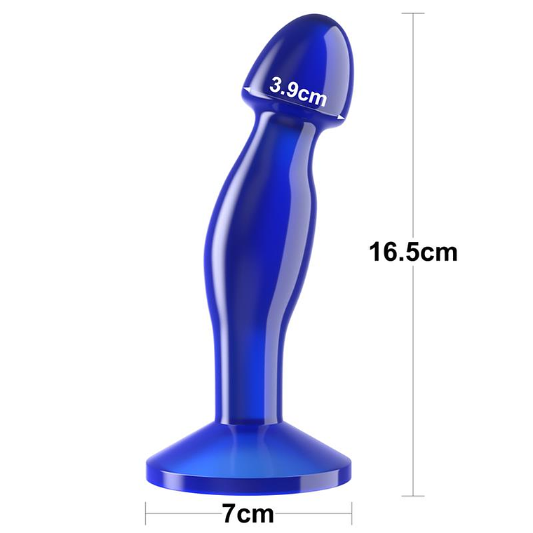 Dildo Transparente Realista | Estimulador de Próstata  6