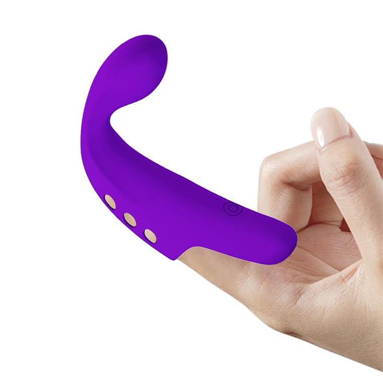 Vibrador de Dedo Prettylove | 10 Funções | Recarregável USB 6