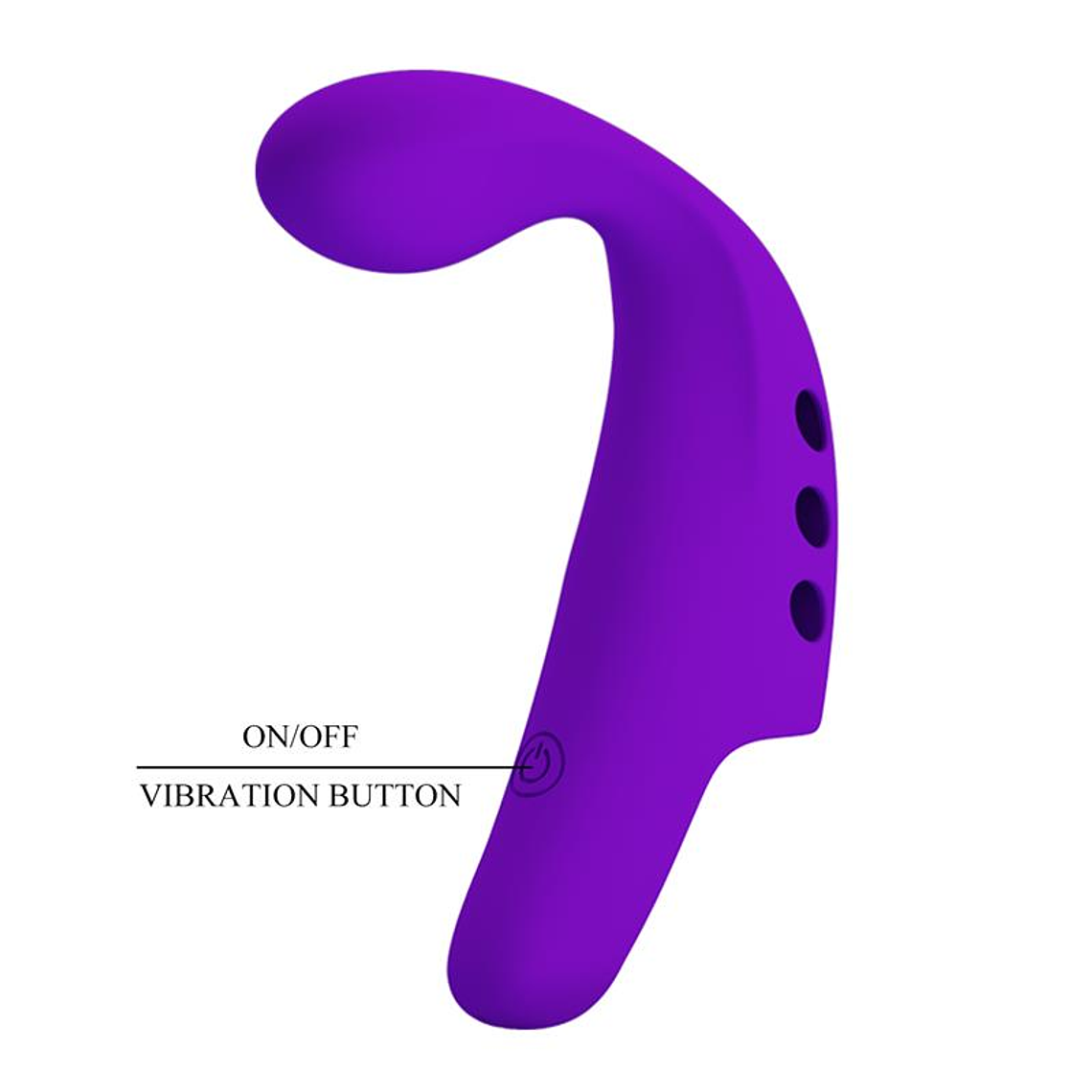 Vibrador de Dedo Prettylove | 10 Funções | Recarregável USB 7