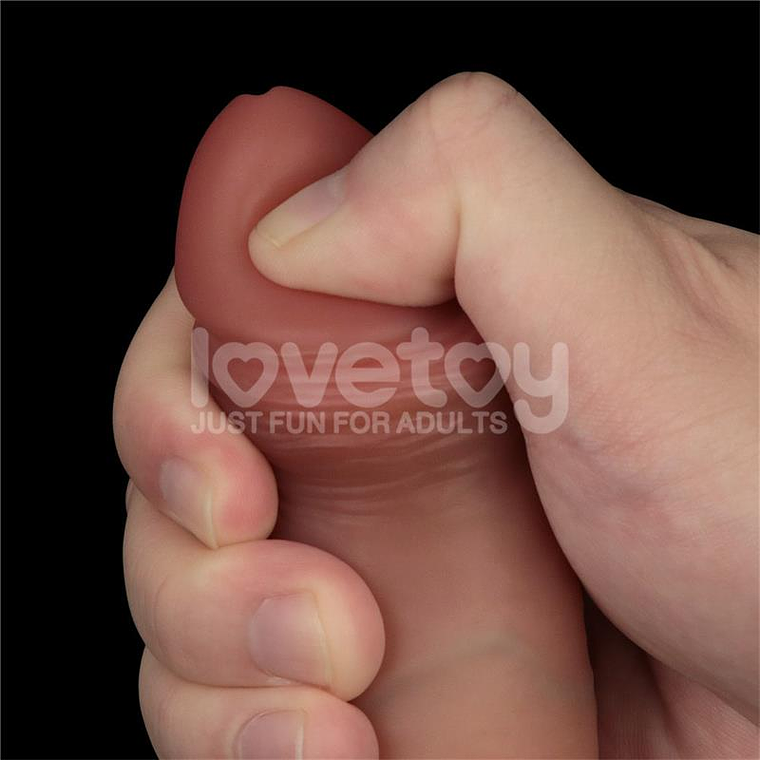 Sliding Pro Dildo Sliding Skin Dual Layer 7.5 11