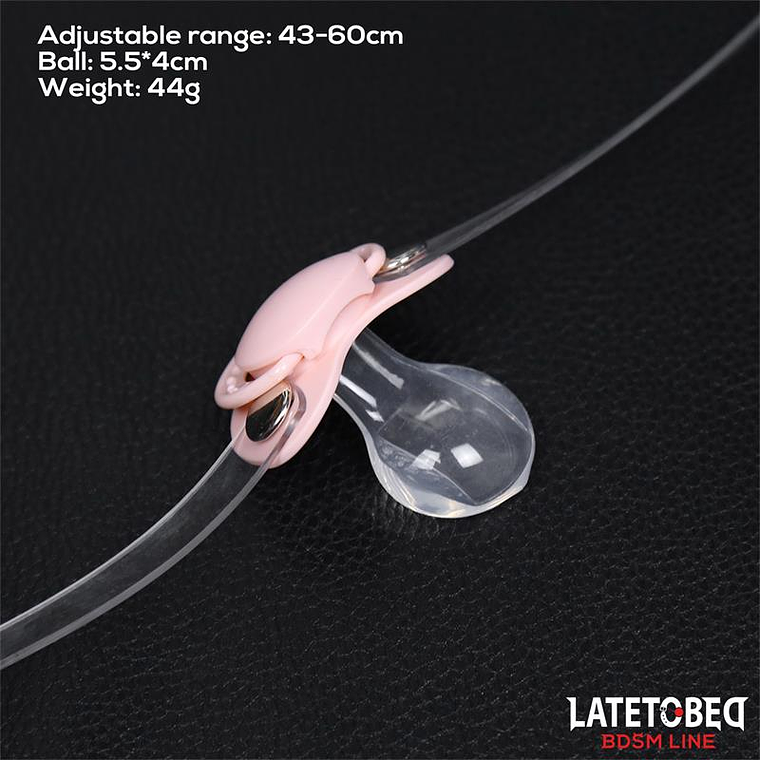 Pacifier Gag Ball Adjustable 43-60 cm 9