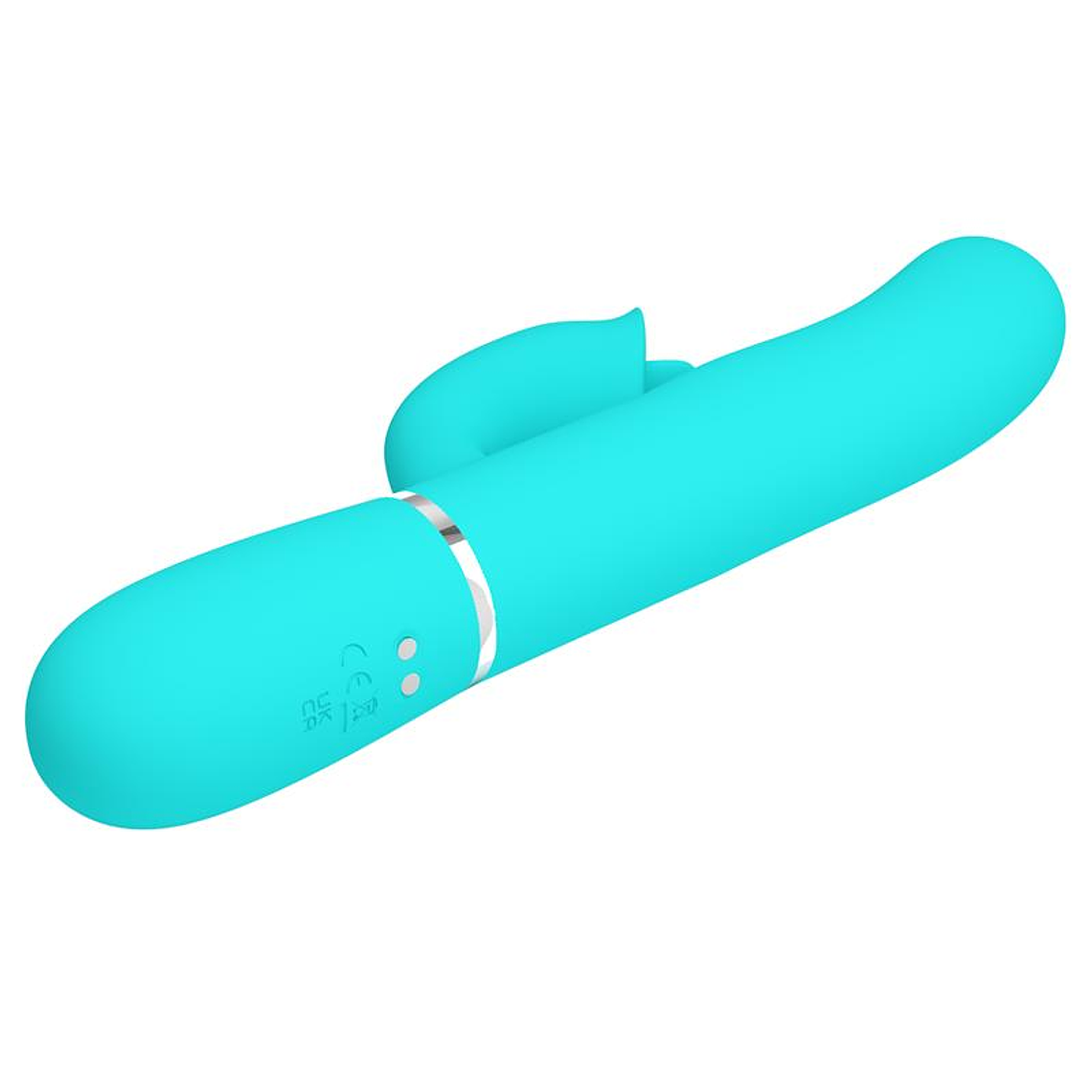 Vibrador Duplo com Língua e Pulsação | 14 Modos Combináveis | Recarregável 7