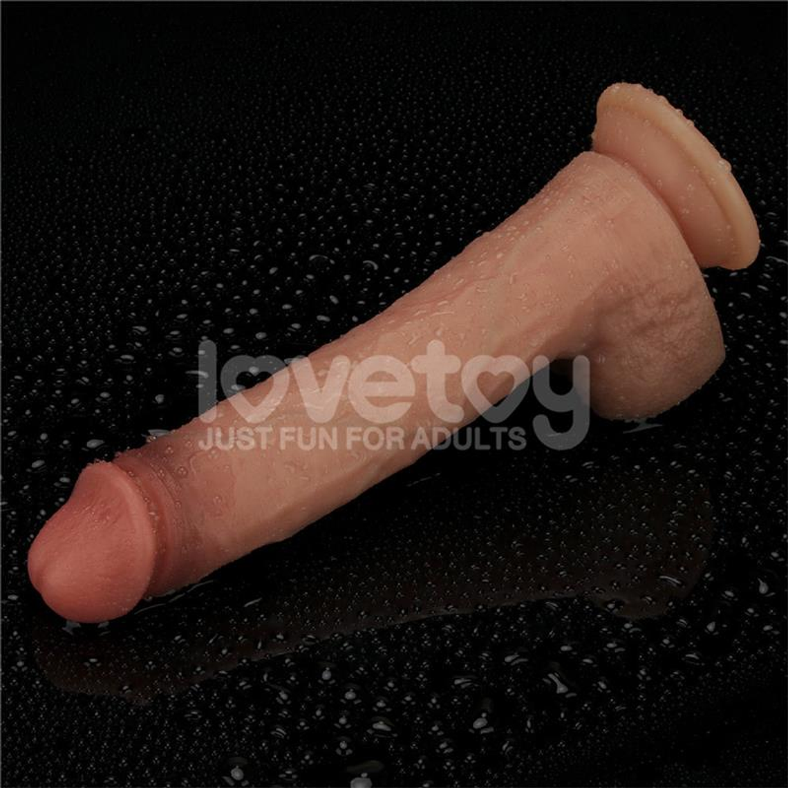 Sliding Skin Pro Series - Dildo Realista de Pele Retrátil 9