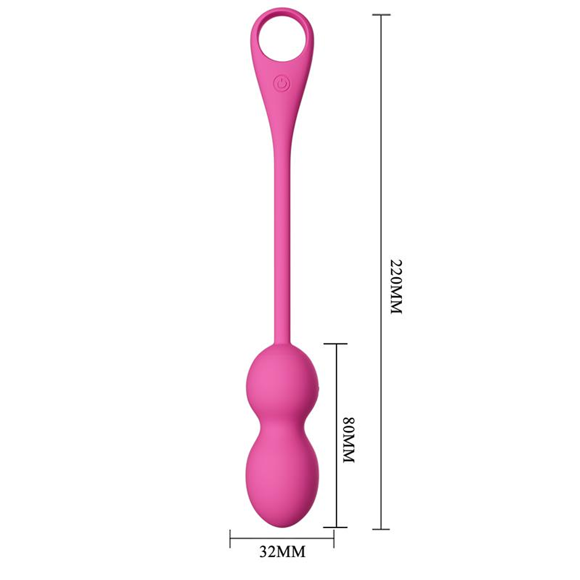 Elvira Vibrating Kegel Balls with APP 16
