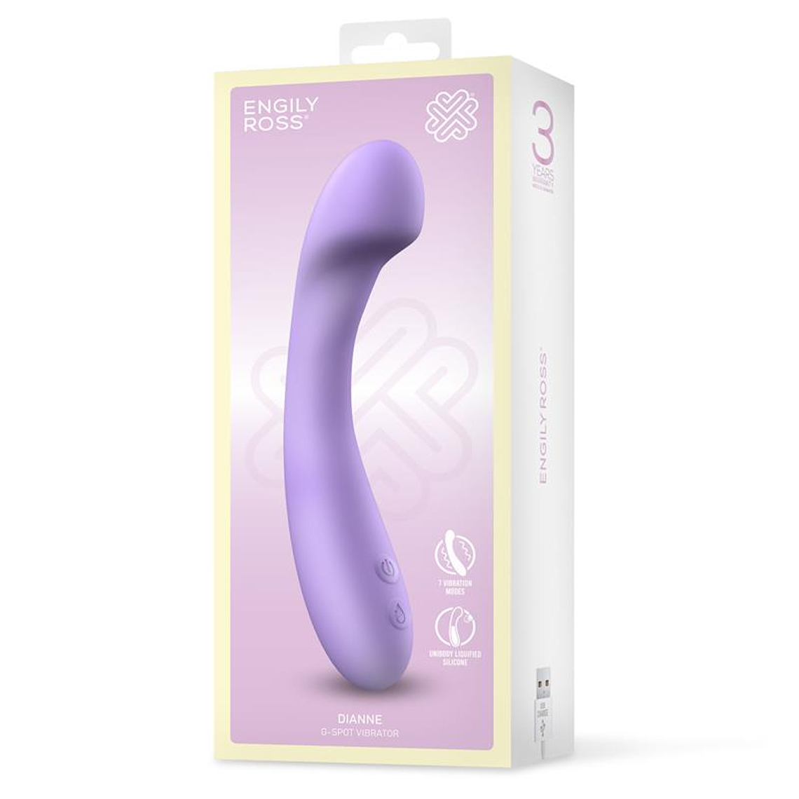 Dianne - Vibrador de Corpo Inteiro com Botão Boost da Engily Ross 7