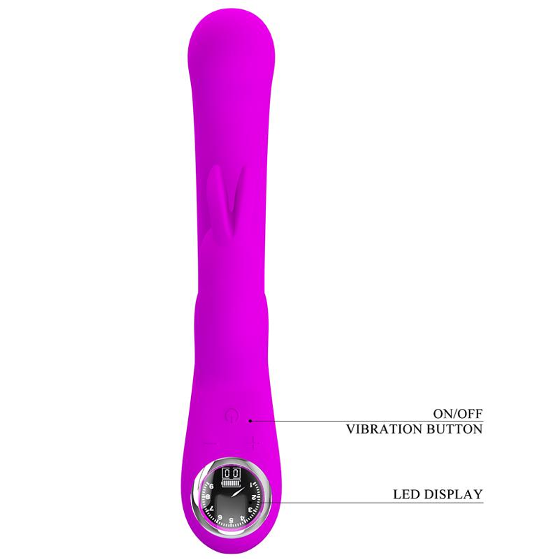 Vibrador Multifunção com Pulsação e 10 Modos de Vibração 9