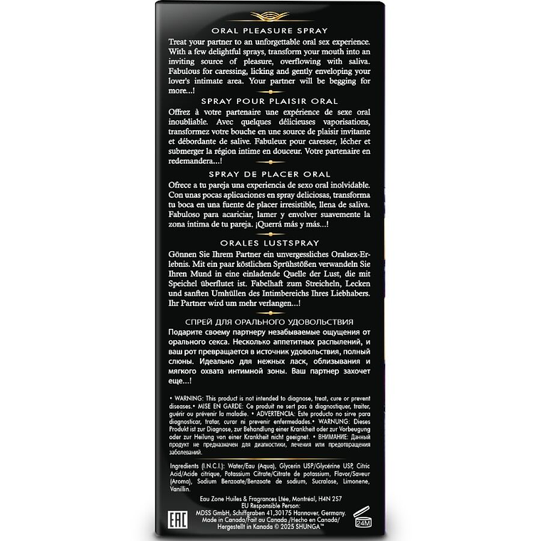 Spray Saborizado para Sexo Oral - Intensificador de Prazer 4